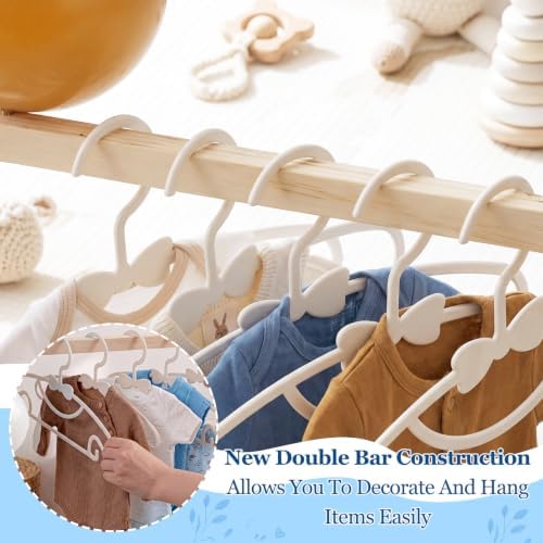 Wooden Baby Shower Crate Closet with Hanger and Rack - Image 3