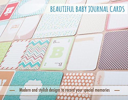 First Year Photo Album Kit “Baby is Here”, All-in-one bundle: Printed Photos + Baby Boy Journal Cards + Beige Photo Album + Digital Workbook with advice to get it done simple and meaningful - Image 5