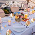 Baderke 48 Pack 4" Gold Crown Candy Jars with Dome for Party Favors - Image 6