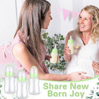 TrelaCo 20 Pcs Bottle Chug Game, Greenery Baby Shower Favors, Green - Image 5
