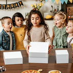 6 Pcs White Acrylic Boxes for Display as Buffet Risers and Stands, Food Risers for Party, Table, Stands, including 12", 12", 11", 11", 7.5", 7.5" (MAX, 6Pcs, White) - Image 6