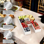 Grad Charcuterie Letters Fillable for Graduation Party Decorations, 13.7 Inch White Grad Cardboard Letters Charcuterie Boards Paper Mache Letter Trays for Grad Table Centerpieces Party Supplies - Image 5