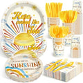 Dandat 350 Pcs Baby Shower Set, Son, Yellow by Dandat