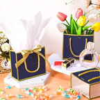 EQOREIIN 24 PCS Small Gift Bags with Handles, 5.5x 2.5x4.7 Inches Mini Bag - Image 2
