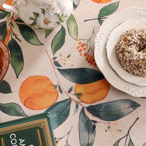 patdrea Designer French Printed Tablecloth,Round,Diameter 55" - Image 3