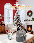 Diaper Bag with Changing Station, Baby Backpack with Foldable Changing Pad - Image 6