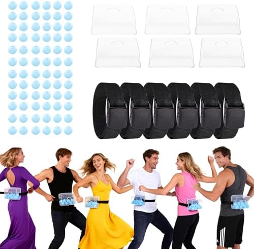 6 Sets Funny Baby Shower & Bridal Shower Games - Hilarious Activities, Perfect Ice Breakers, Ping Pong Twerk Challenge (Blue) by MOEVERLIW