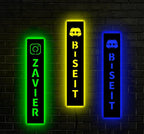 Personalized Game Room Name Neon Sign Panels Wooden Decoration For Gamers, Birthday Gift, Led Lights for Gaming Room, Gaming Zone Led Wall Decor - Image 4