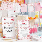 Funnymoom 426 Pcs Cherry Baby Shower Games for Girl, 8 Activity Pack - Image 5