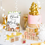 Tatuo 75 Pcs Baby Shower Party Block Games Sign to Decorate,Woodland - Image 6