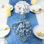 Mason Jars Centerpieces for Tables Bulk, 10 Set - Dusty Blue & White - Image 4