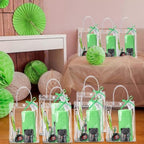 Leinuosen 6 Set Baby Shower Prizes for Men with Cleaning Cloth Bottle Opener Screwdriver Tape Measuring Keychain Multi Tool Pen Gift Bag Baby Shower Game Prizes for Winner(Green,Classic Style) - Image 5