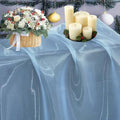 15 Yard Organza Fabric 44" Wide for Wedding Event Décor - Baby Blue by MDS