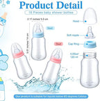 Roowest Bottle Chug Baby Shower Games Favors, Pink, Blue, Eucalyptus - Image 3