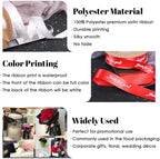 Personalized Ribbon Custom Ribbon with Name/Photo/Text for Favors Wedding Invitation Baby Shower Birthday Party Wrap Gift Box-100 Yards - Image 2