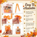 Funnymoom 24 Pack Maple Leaf Fall Thanksgiving Basket For Gifts Empty Bulk - Image 4