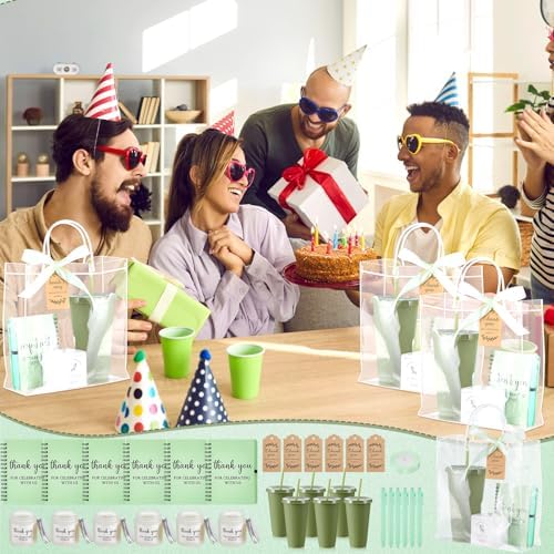 Nuogo 6 Sets New Parent Shower Prizes, Green Color, Classic Style - Image 6