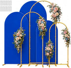 6,6.6,7.2FT Arch Backdrop Stand and Cover Set (Royal Blue) by Paxdeje