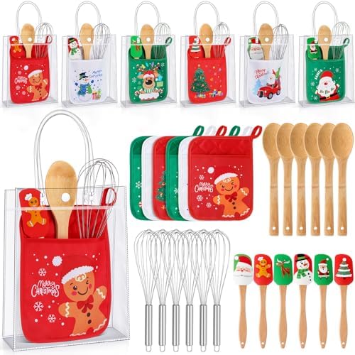 Chengu 6 Set Christmas Pot Holder Gift Baby Shower Party Game Prizes by CHENGU