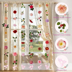 Livole 6Pcs 36Ft Wildflower Garland with Bow Hanging Flower Wall Backdrop - Image 5