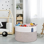 COMSE Small Woven Basket with Gift Bags and Ribbons, Gift Basket Empty, and Large Storage Basket, Large Blanket Baskets, Laundry Hampers - Image 7