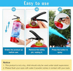 QIYVLOS Giant Gender Reveal Fire Extinguisher 2 Packs, Gender Reveal Ideas, Baby Boy Reveal Party Ideas for Gender Reveal Decorations with 2.3ib Powder (Blue) - Image 6