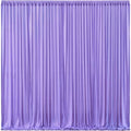 Lavender Backdrop Curtains 4 Panels - Wrinkle-Free Polyester Photography Drapes for Baby Shower & Party Background Backdrop Stand - 16 X10FT by WishCare