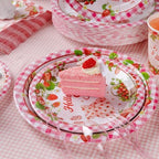 350PCS Strawberry Baby Shower Decorations for 50 Guests - Image 5