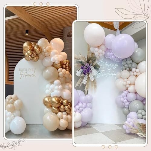 Ledido 6FT 7.2FT 2Set White Arch Backdrop Cover Party Decoration - Image 5