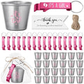 Vesici 50 Set Baby Shower Favors for Guest Bottle Openers,Footprint Girl by Vesici