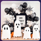 4 Pcs Halloween Ghost Cardboard Cutouts, 27.56'' Halloween Decor - Image 2
