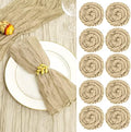 fani 100 Pack Gauze Cheesecloth Napkins, 20 x 20 in, Beige by fani