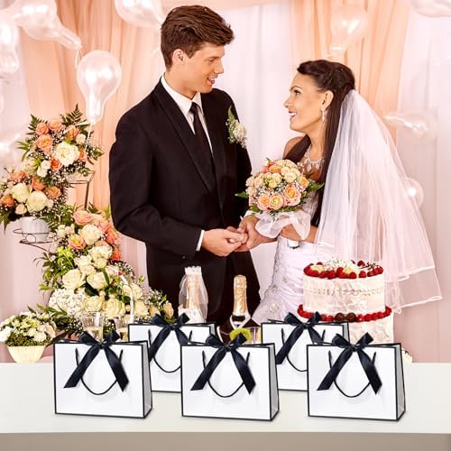 DOYIDE 50 Pcs Thank You Gift Bags with Tissue Paper & Handles, 9x7x3.1inch - Image 7