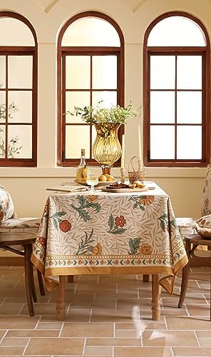 patdrea Designer Vintage Printed Tablecloth,Rectangular,110"x63" - Image 3