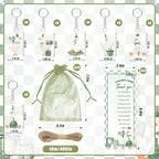 145 Pieces Silly Goose Baby Shower Favors for Guest Goose Ballpoint Pens and Keychains Party Gifts Bulk Retractable Baby Shower Pens Gender Reveal Thank You Cards Souvenirs Prizes - Image 3