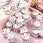 MTLEE Bear 24 Pcs Baby Shower Party Favors Candles Lavender Scented Baby Shower Favors for Guests Rustic Tealights Candles Gender Reveal Return Gifts(Pink, 1.2 oz) - Image 4