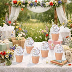 Ctosree 50 Sets Wildflower Baby in Bloom Baby Shower Seed Packets Favors - Image 5