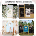 Adjustable Wedding Sign Stand, Event Decor Easel - Image 6