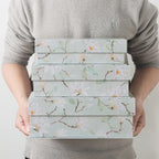 Soul & Lane - Magnetic Decorative Storage Boxes, Set of 3, Ethereal Blossom - Image 2