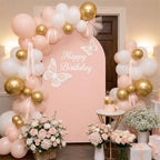 Arttown 7.2FT Arch Backdrop Stand and Pink Arch Cover Set - Image 5