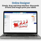 2” x 4” Shipping Labels 5000 Address Labels Printable, White Sticker Label Sheets for Laser Inkjet Printers (10 Labels/Sheet, 500 Sheets) - Image 6