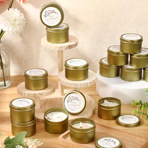 Nuanchu 20 Pcs Wedding Candles Favors for Guests Bulk - Image 3