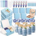 LemonRoad 60 Pcs Baby Shower Game Prizes for Winners, Blue by Unknown
