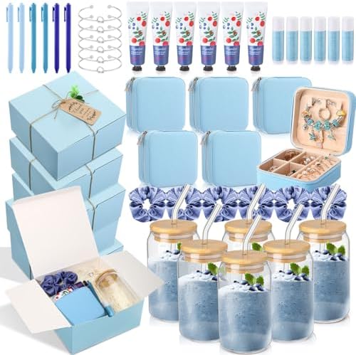 LemonRoad 60 Pcs Baby Shower Game Prizes for Winners, Blue by Unknown