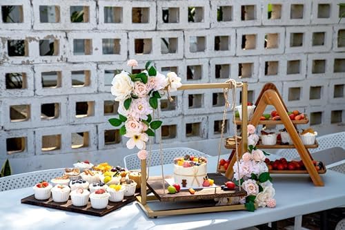 Cupcake Stand Dessert Table Display Set Cake Stand Cupcake Tower for Birthday Wedding Baby Shower - Image 3