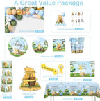 Classic Bear Baby Shower Decorations Boy Blue Oh Baby Decorations Kit - Image 3