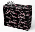 AOFUN Custom Name Text Christmas Wrapping Supplies for Boys Girls Men Women Designer Wrapping Paper Birthday Wrapping Happy Anniversary Wrapping Paper 3 Rolls 58" x 23" by Unknown