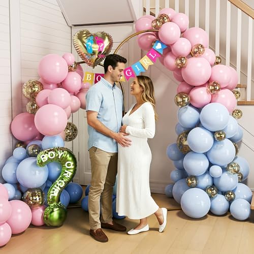Metal Arch Backdrop Stand 2 Set (7.2FT/6FT), Gold Wedding Arch Frame - Image 5
