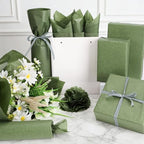 500 Sheets Sage Green Tissue Paper Bulk, Olive Green Wrapping Tissue Paper for Spring Home Party Bridal Shower Baby Shower Gift Wrapping Supplies, 14'' x 20'' - Image 7