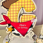 Cowboy Drop Box Guest Book Alternative, Personalized Western 1st Birthday - Image 3